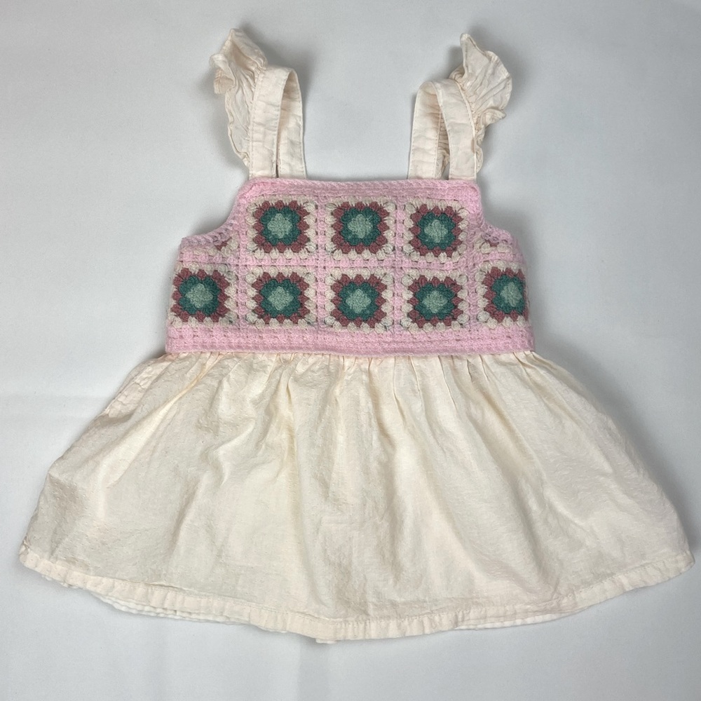 2T Haute Hippie Girls Crotched BoHo Top